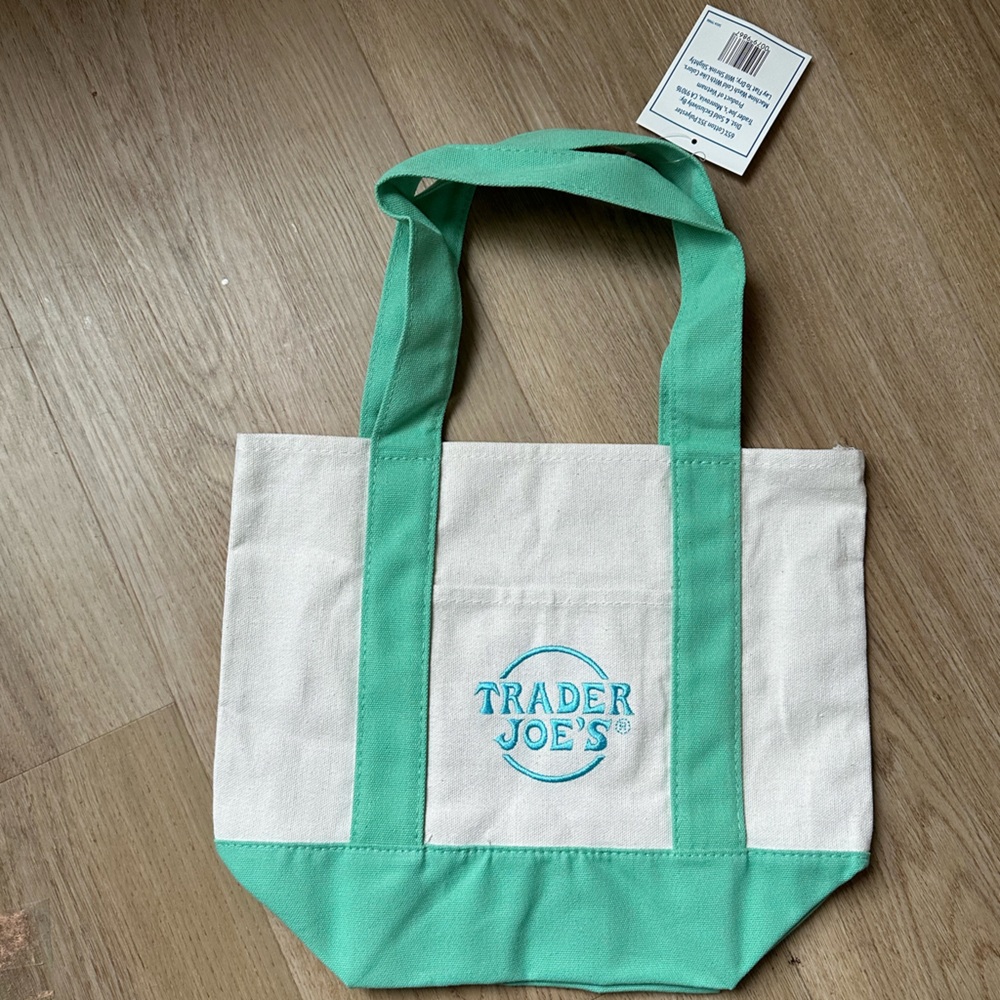 Trader Joe’s Mini Pastel Tote Bag